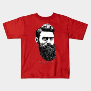 Ned Kelly Such Is Life Kids T-Shirt